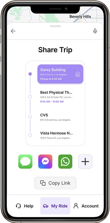Live updating caregiver view