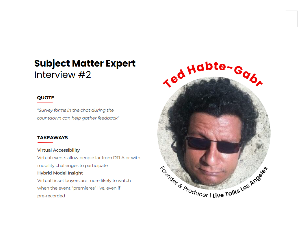 Subject Matter Expert Interview with Ted Habte-Gabr